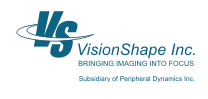 VisionShape Inc. Bringing Imaging into Focus.
