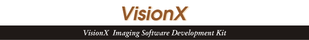 VisonX ,Imaging Software Development Kit